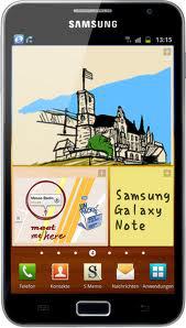 Смартфон Samsung Galaxy Note GT-N7000 Blue - Балахна